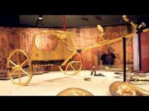 "Ancient painting and artifacts related to Tutankhamun’s mysterious death"
