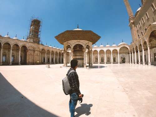 Mohamed Ali Alabaster Mosque inside the Citadel of Saladin in Cairo, Egypt