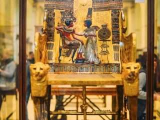 "Cairo Full-Day Tour showcasing the Grand Egyptian Museum, Pyramids, and local life, offering a complete cultural experience of Egypt."