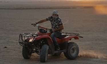 Sunrise Quad Bike Safari in Luxor desert exploring ancient Pharaoh ruins and sand dunes