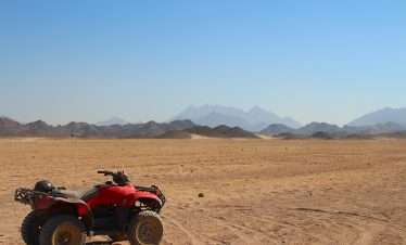 ATV quad biking in the Giza desert with panoramic views of the Pyramids – 2.5-hour Edge Rush ride