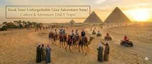 ATV quad bike desert safari in Egypt with desert dunes and off-road adventure