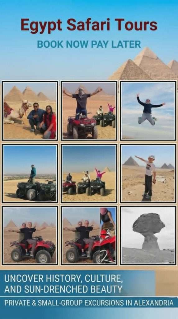 Egypt safari tours desert adventure quad bike and ATV Giza pyramids experience