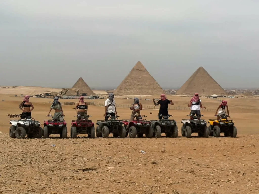 Lee más sobre el artículo Hidden Desert Trails Near the Giza Pyramids for ATV Adventures