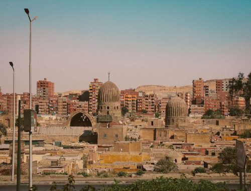 Historic streets and landmarks in Cairo’s Old Coptic and Islamic areas.