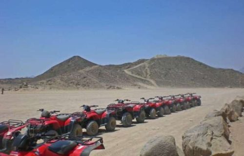 "Giza Biking Safari – Quad Bike adventure at the Pyramids of Giza, Egypt"