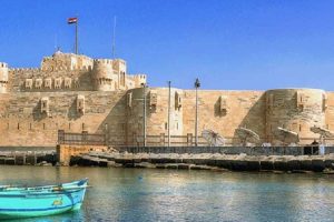 trip to Alexandria library, Roman theater , Qaitbay castle,El Nabi Daniel & Abbo Elabbas Mosque from cairo